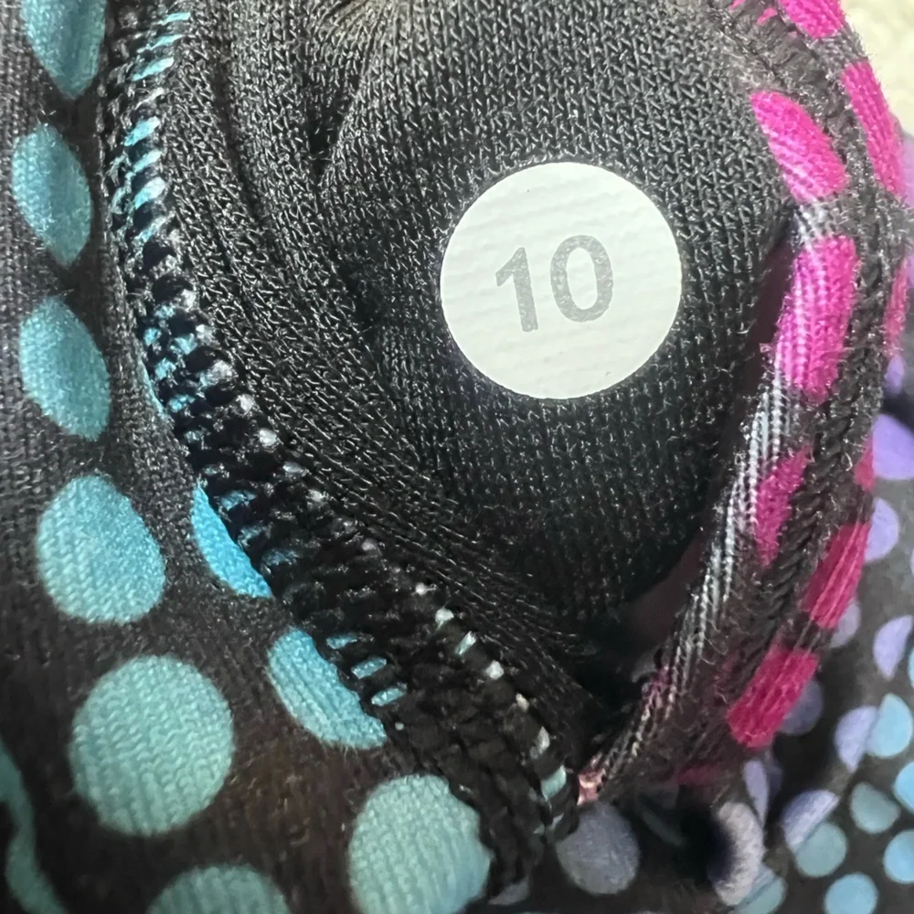 lululemon athletica Blue and Purple Wunder Under Gradient Leggings EUC 10